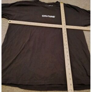 Fashion Nova (M) T-Shirt Men M CXLTXRE Brown Print Colorful Bear Logo